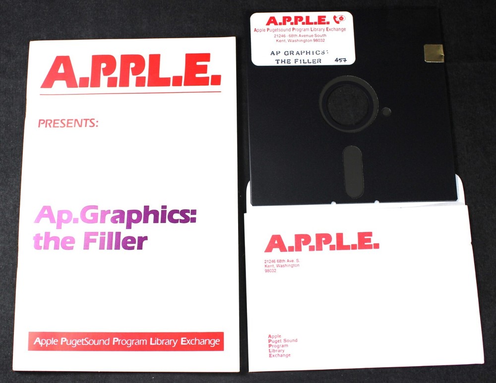 Apple PugetSound Program Library Exchange Ap. Graphics: The Filler Software - II
