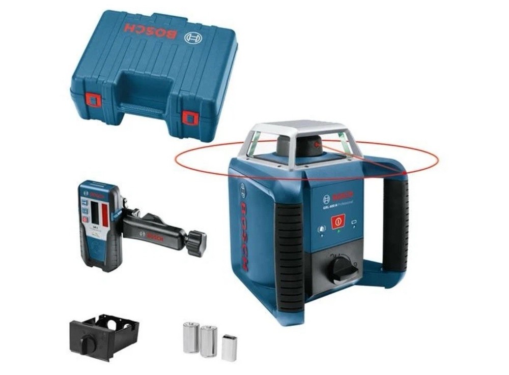 Bosch GRL400HCK Self-Leveling Rotary Laser