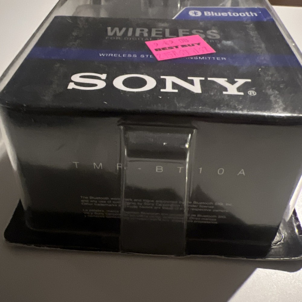 Vintage Sony TMR-BT10A Wirelsss Transmitted Bluetooth Adapter