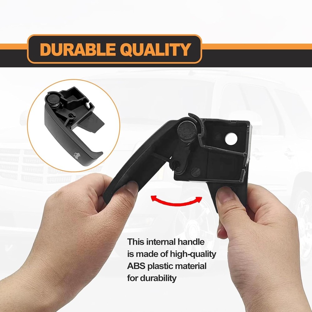 Hood Latch Release Pull Handle 15741109 Compatible with 1995-2007 Black