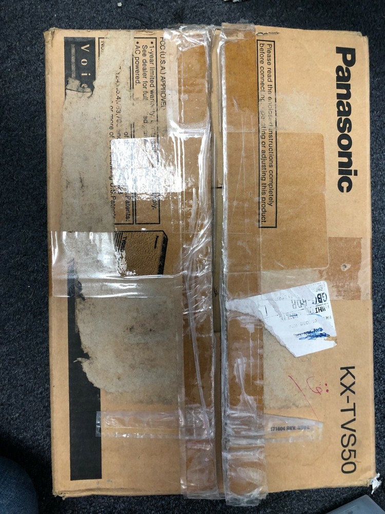 New open box Panasonic KX-TVS50 Voice Processing system