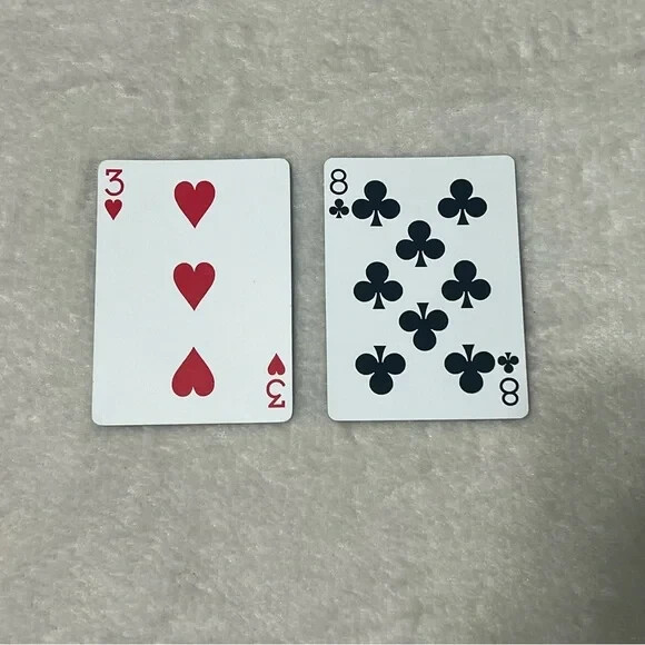 Single Swap Vintage Norman Rockwell Santas Playing Cards 1996 BBX