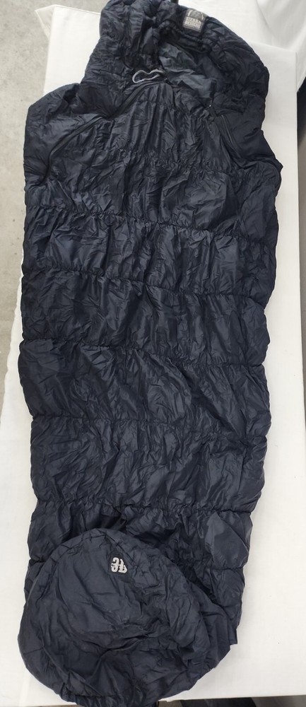 Sierra Designs 3D Black Large Sleeping Bag Damaged #10