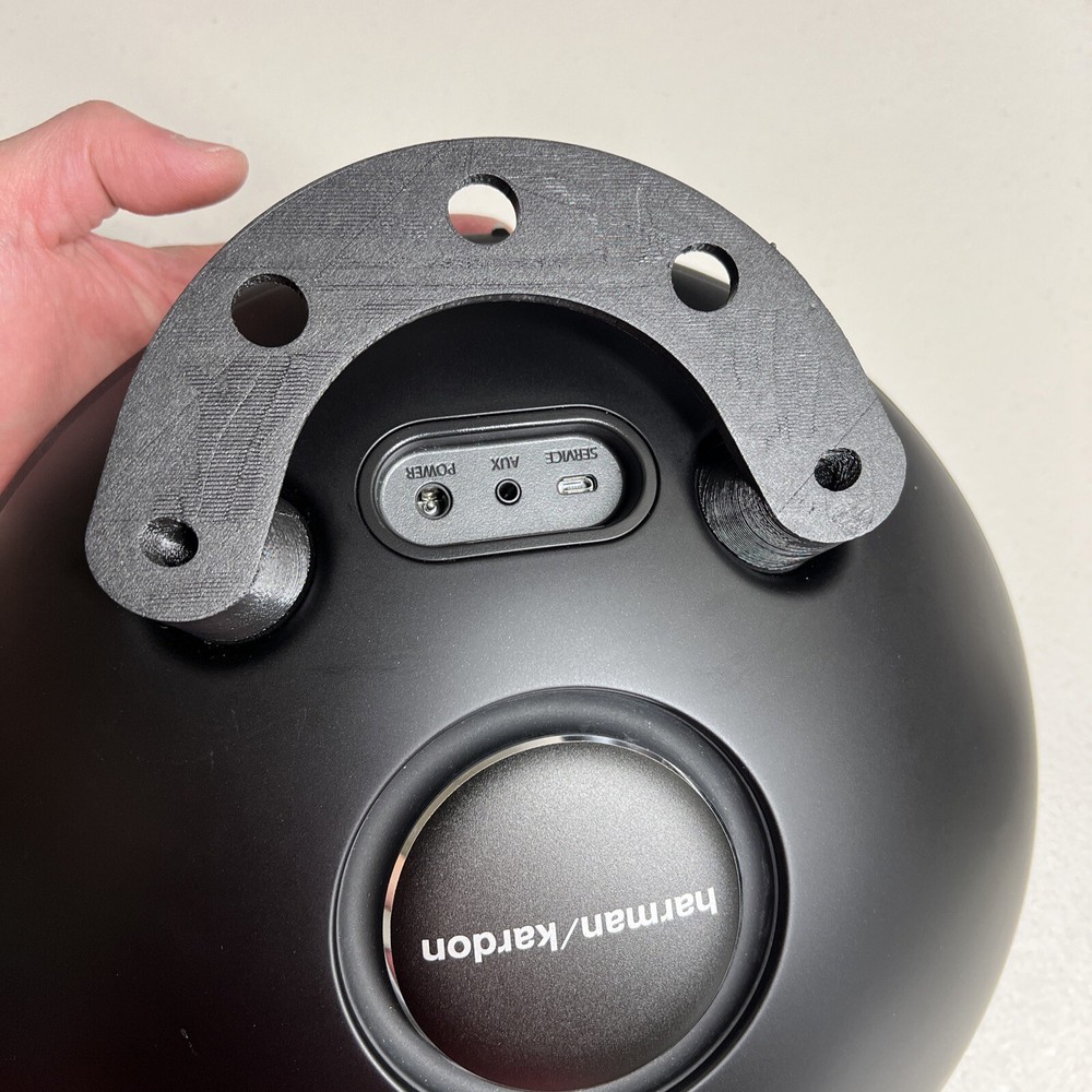 3D Print Wall Ceiling Hang Bracket for Harman Kardon Onyx Studio Models 3 & 4