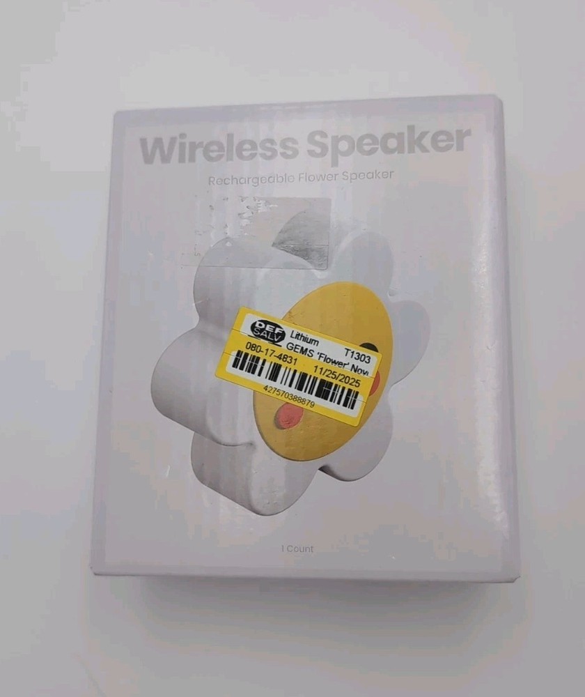 Gems Smiling Flower Wireless Bluetooth Speaker