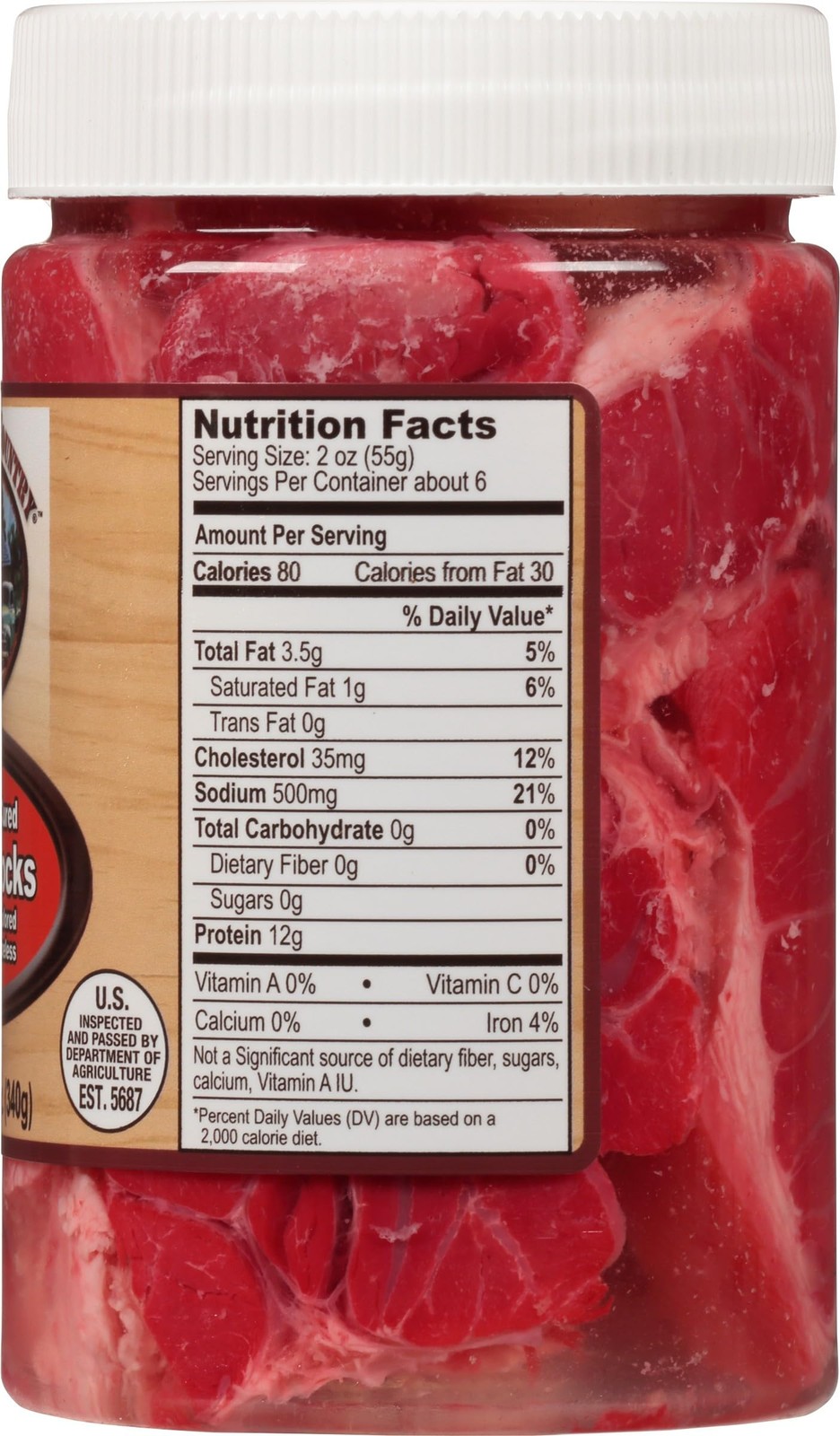 Backroad Country Fully Cooked Boneless USA Made Pickled 12 Ounce (Pack of 1)