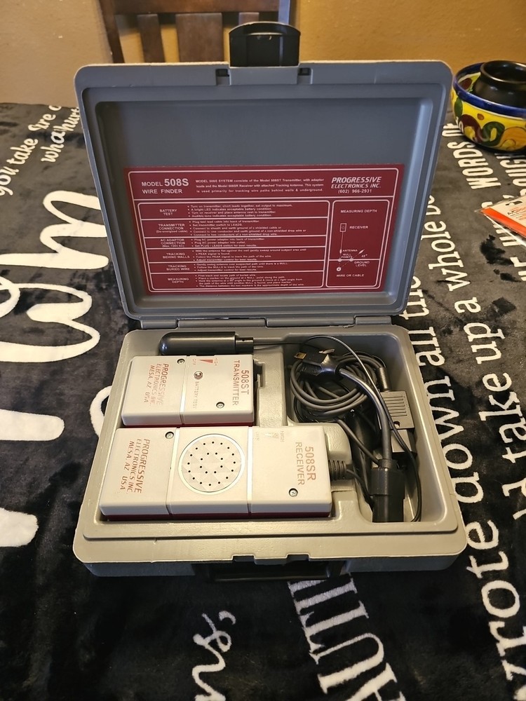 Progressive Electronics Inc, Model 508S The Wire Finder Wire Locating System