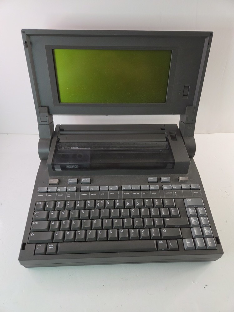 *Untested Wang WLTC Laptop PC Computer 1986