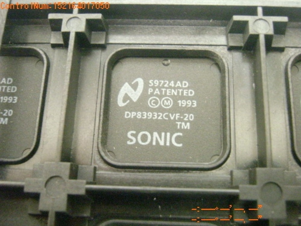 DP83932CVF-20 - NSC -  IC LAN NODE CONTROLLER, CMOS, QFP 132PIN