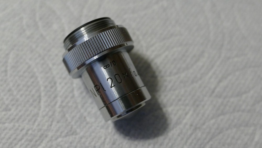 Leitz Microscope Infinity Objective Lens ∞/0 NPL 20x 0.40 P - NICE!
