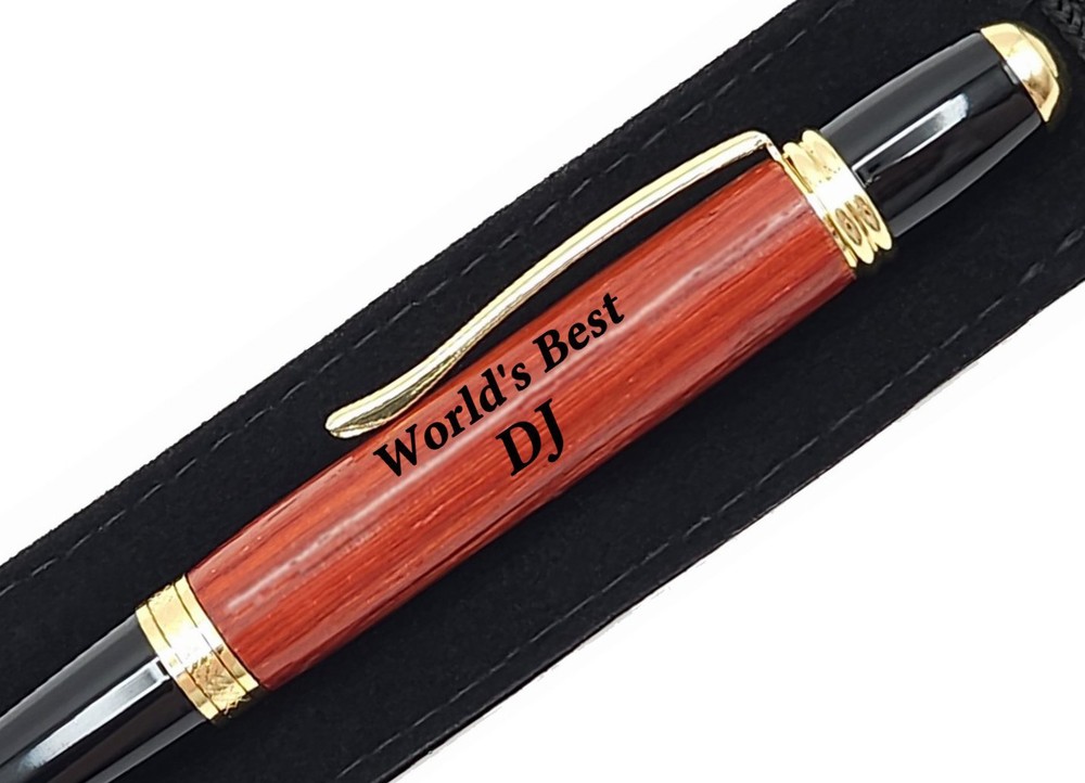 Gift For DJ World's Best DJ Present Engraved Pen