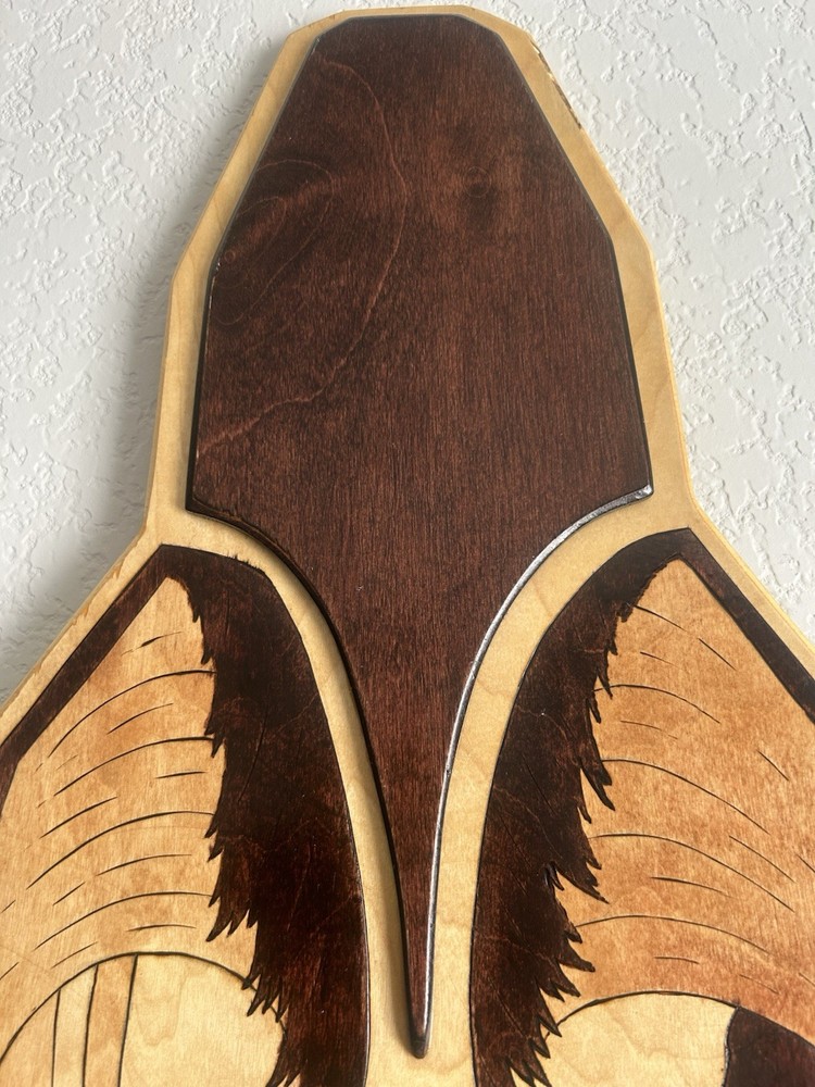 Art Longboard Deck with 'You Know Why' Script and Palm Tree Artwork