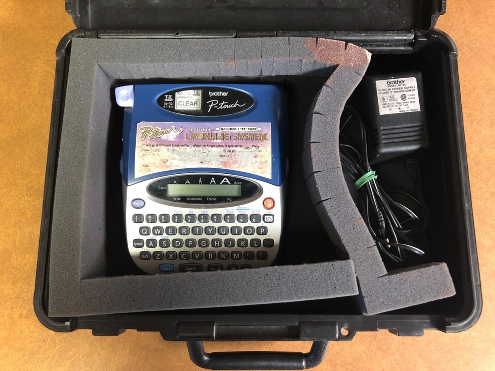Brother P-Touch PT-1750 Label Thermal Printer with Case