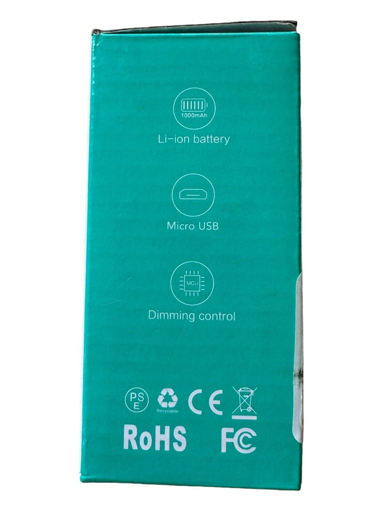 Rechargeable Book Light - Black