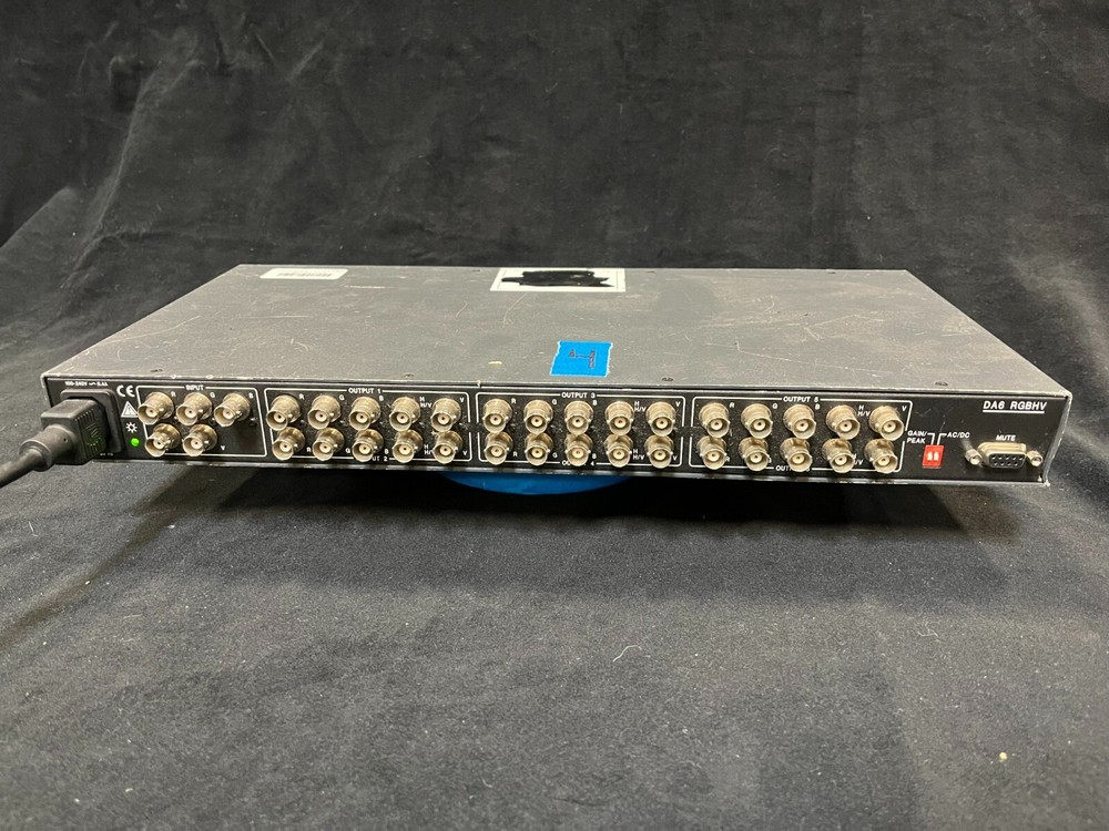 Extron Rack Mount VGA Video Processor/ amplifier/ PS/ Switcher (See Description)