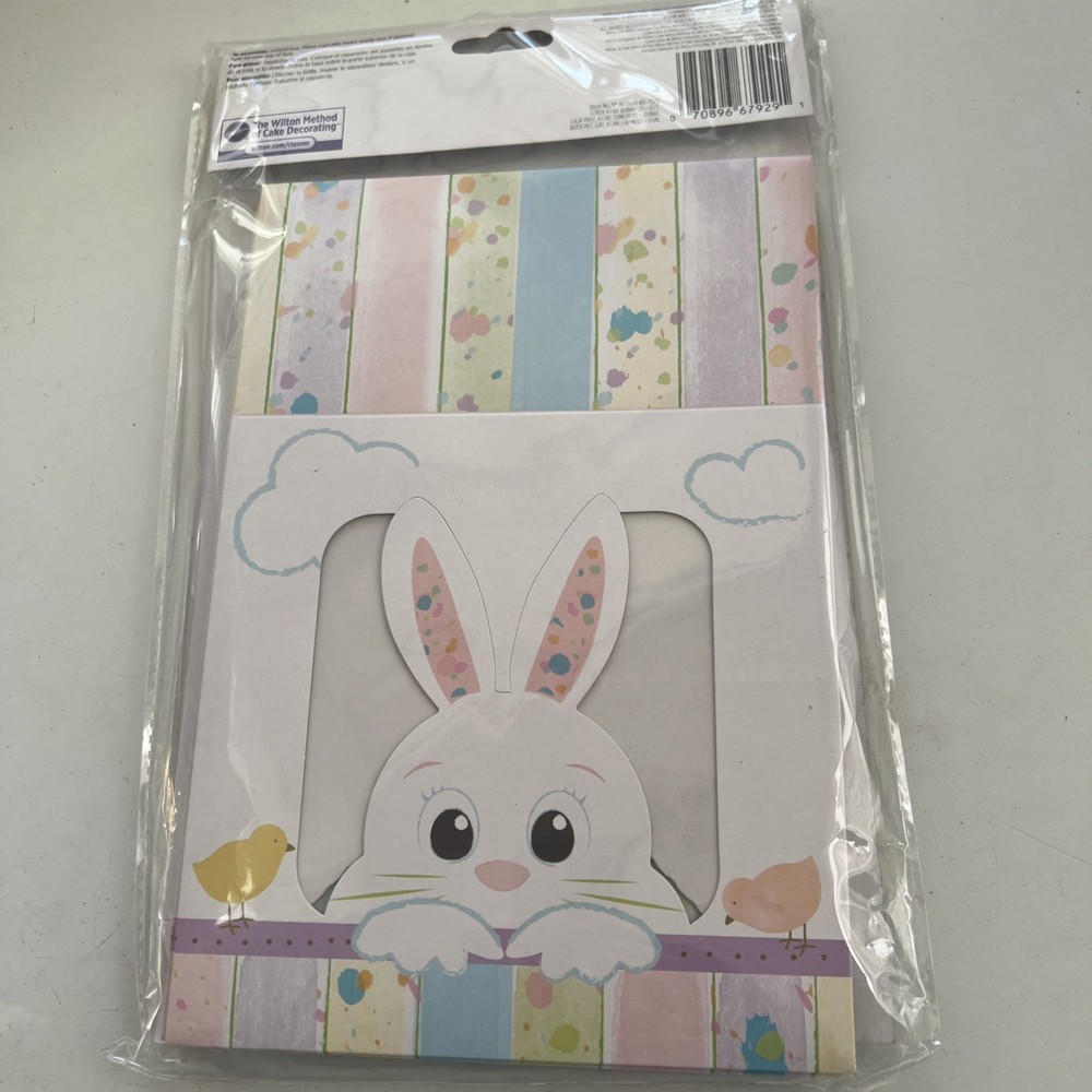 Wilton Bunny Easter Treat Boxes new