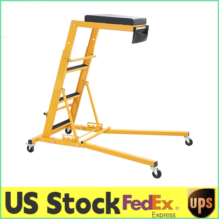 ✨Automotive Topside Creeper Engine 400LBS Adjustable Height Movable w/4 Wheels