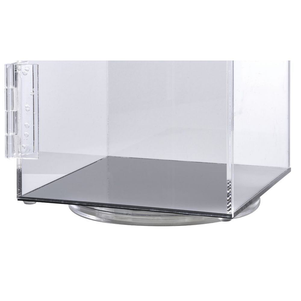 Rotating Clear Acrylic Showcase with Lock