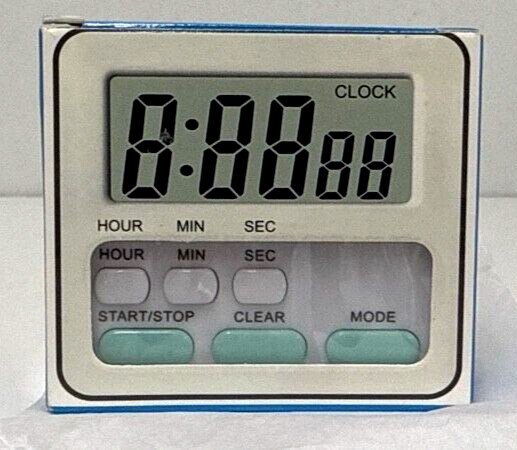 Versatile Time Manager with Large Screen Display and Silent Vibration Alarm
