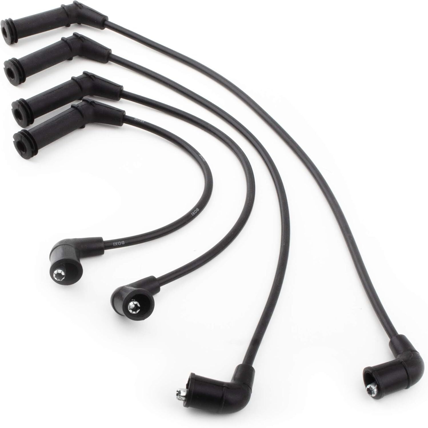 2750123B70 4Pcs Spark Plug Wires For Hyundai Elantra Tiburon Kia Spectra Soul L4