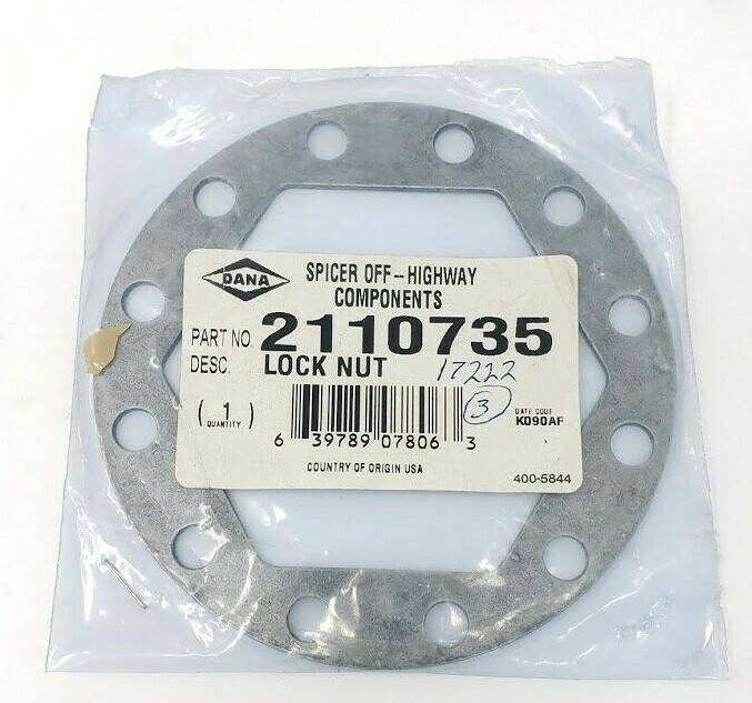 Dana Spicer 2110735 Lock Nut