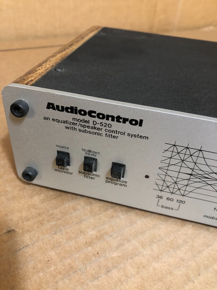 AUDIOCONTROL D-520 Subsonic Filter Equalizer