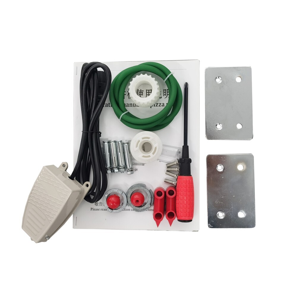 110V Automatic Pizza Making Rolling Machine Electric Pizza Dough Roller Sheeter