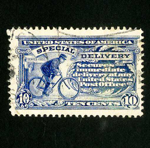 US Stamps # E8 Jumbo Used Gem