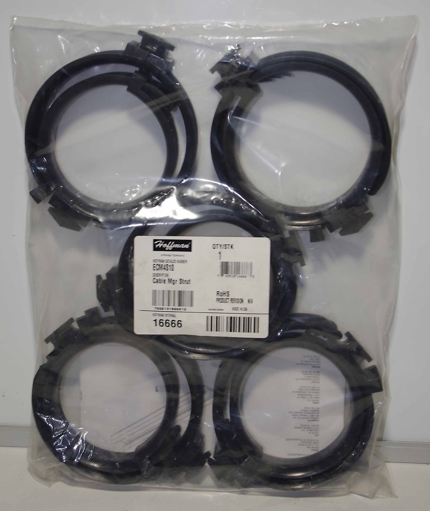 Hoffman Cable Management Ring MECM4S10 Pack of 10 ++ NEW ++