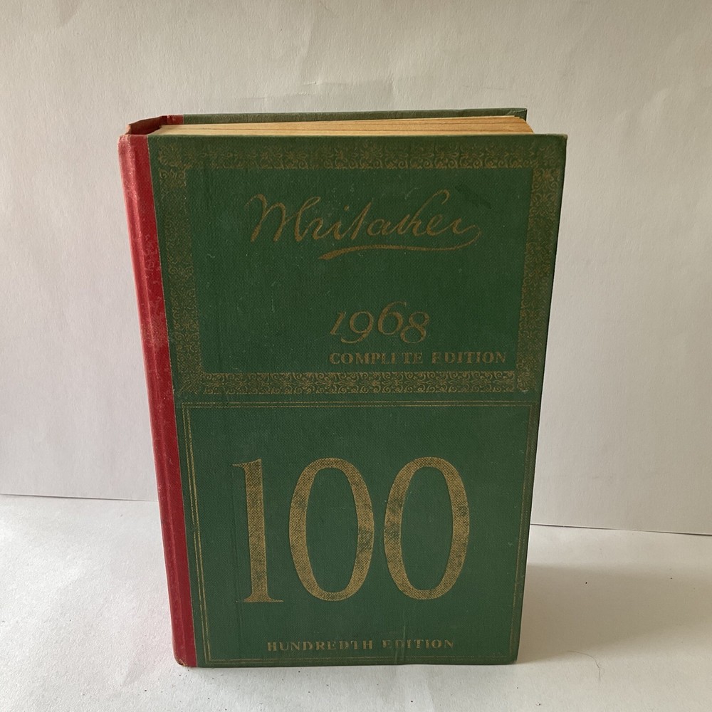 Whitaker's Almanack 1968 - 100th Edition (M38)