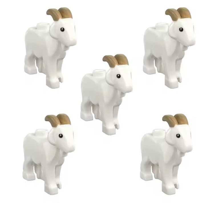 MOC LEGO Goat 5 Pack - BUNDLE AND SAVE!