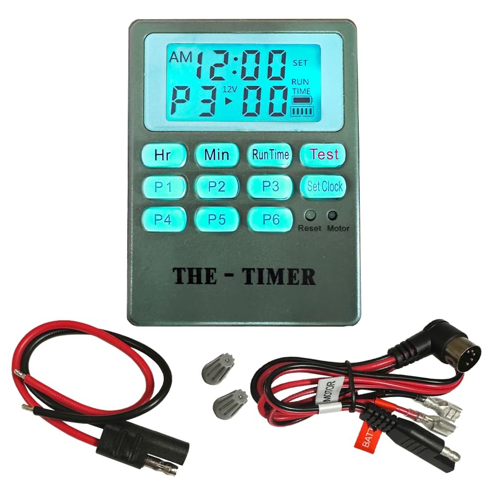 The Timer Wildlife Feeder Controller for Deer, Turkey, Hog and Other Gray