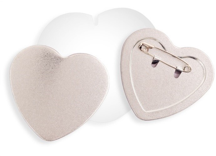 We R Memory Keepers Button Press Refill Pack Kit-Heart - Makes 9 Pins - 3 Pack
