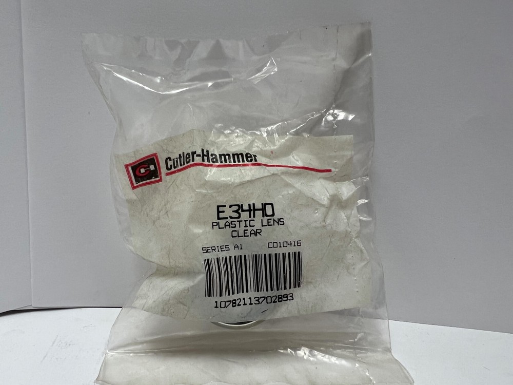 Cutler-Hammer E34H0 Plastic Lens for E34 Series Indicating Light