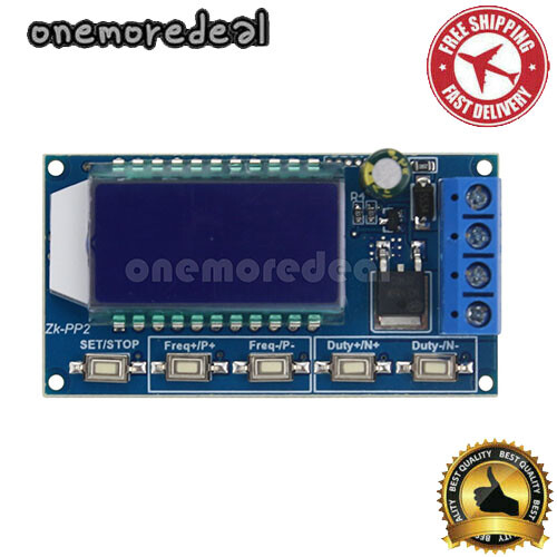 ZK-PP2 PWM Pulse Generator Frequency Duty Cycle Adjustable Module without Shell