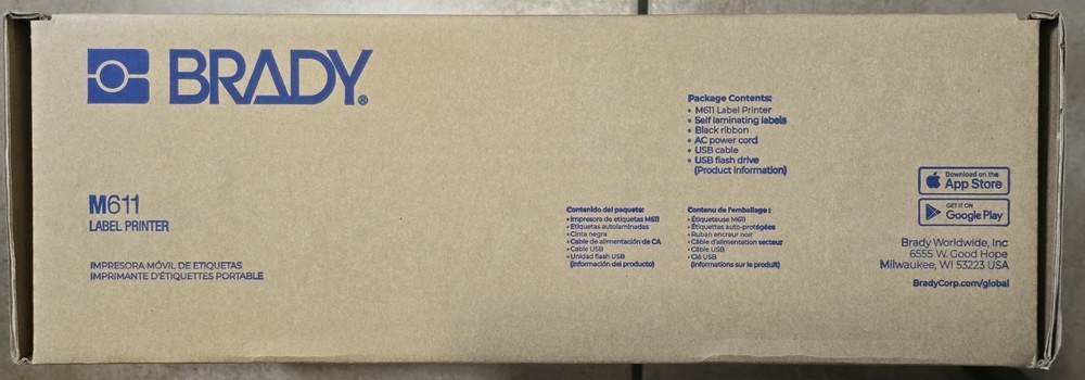 M611 LABEL PRINTER LABORATORY KIT By Brady M611-LAB