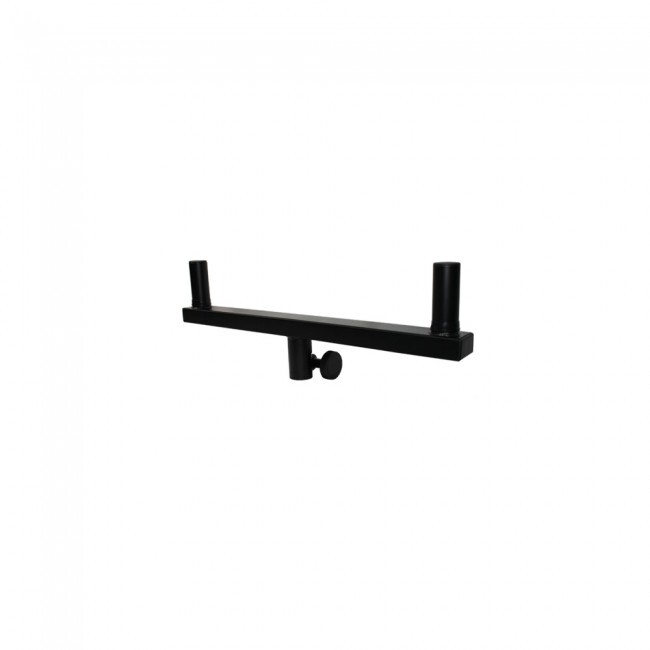 Pro X Double Adjustable Speaker Stand Bracket Black