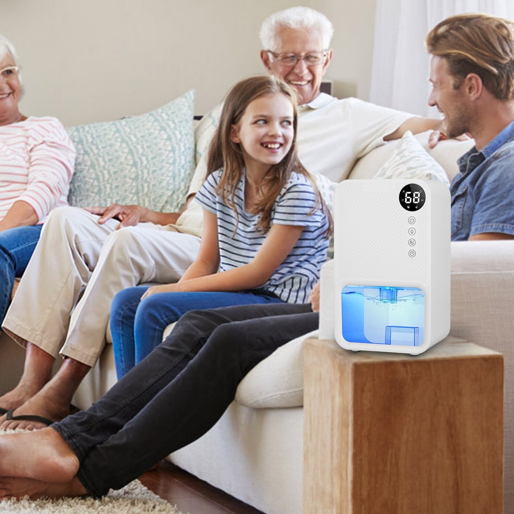 37.2OZ Dehumidifier Coverage Touch Control Home Dehumidifier for Home Bedroom
