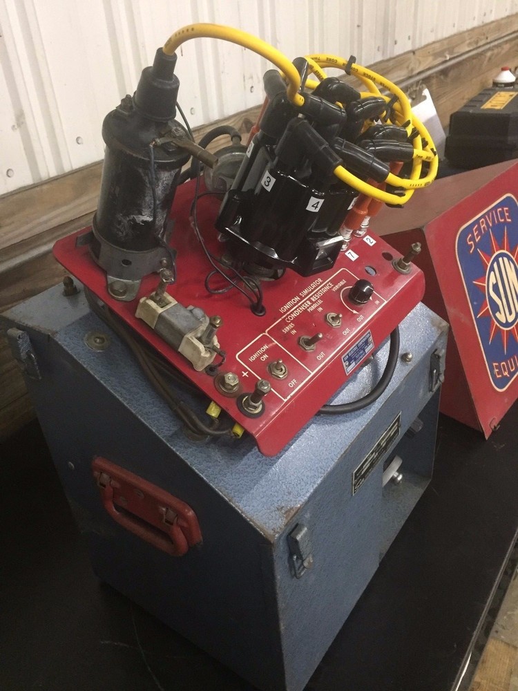 SUN DISTRIBUTOR MACHINE SUN IGNITION SIMULATOR SUN ANALYZER SUN ELECTRIC