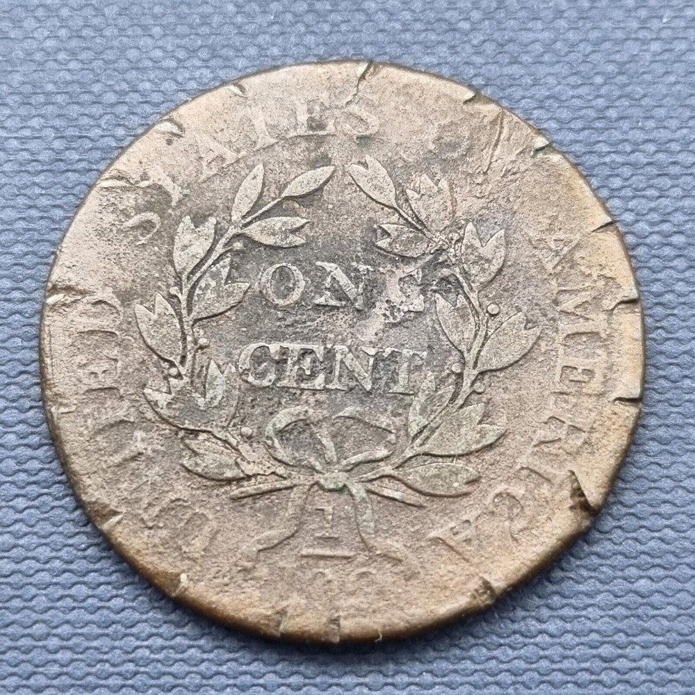 1803 Draped Bust Large Cent 1c Circulated Corroded Damaged #50119