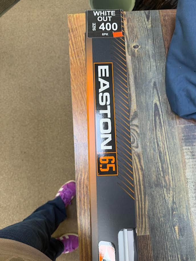 easton 6.5 whiteout arrows