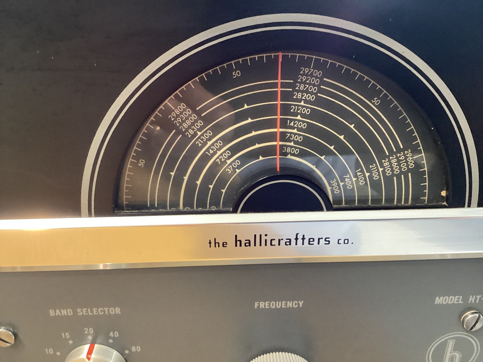DEFECTIVE Hallicrafters HT37 Ham Radio Transmitter Vintage G3D