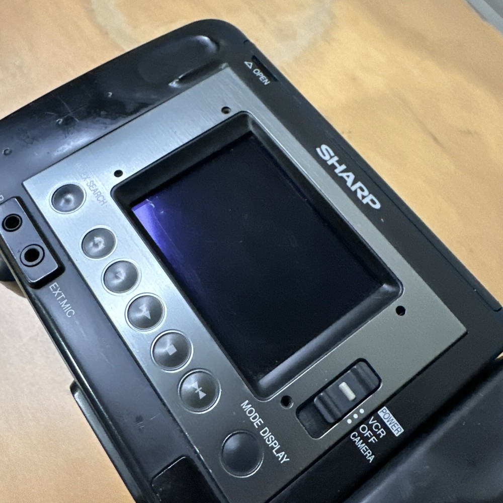 Sharp VL-E30U Viewcam Video 8 Camcorder Video Camera Untested As Is