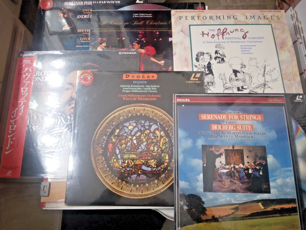 Classical Music Laser Disc Bundle