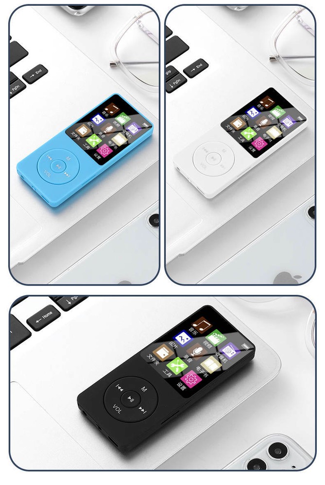 DIGITAL MUSIC PLAYER MP3 MP4 INBUILT E-READER SLIM SCREEN 1.82 MEMORY 32GB