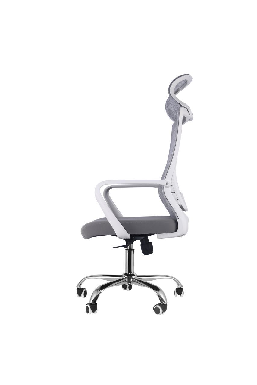2x Ergonomic Mesh Office White Chair Lumbar Support Desk Swivel Computer Chair