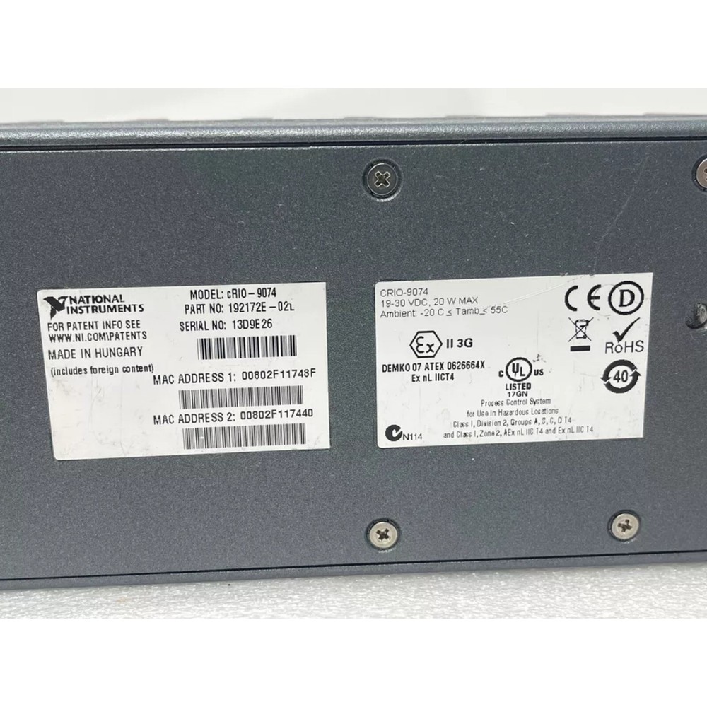 NEW National Instruments cRIO9074 cRIO-9074 2M Gate FPGA CompactRIO Controller