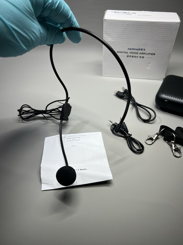 Loud Voice Amplifier Portable Mini Wired Microphone Headset Bluetooth Speaker