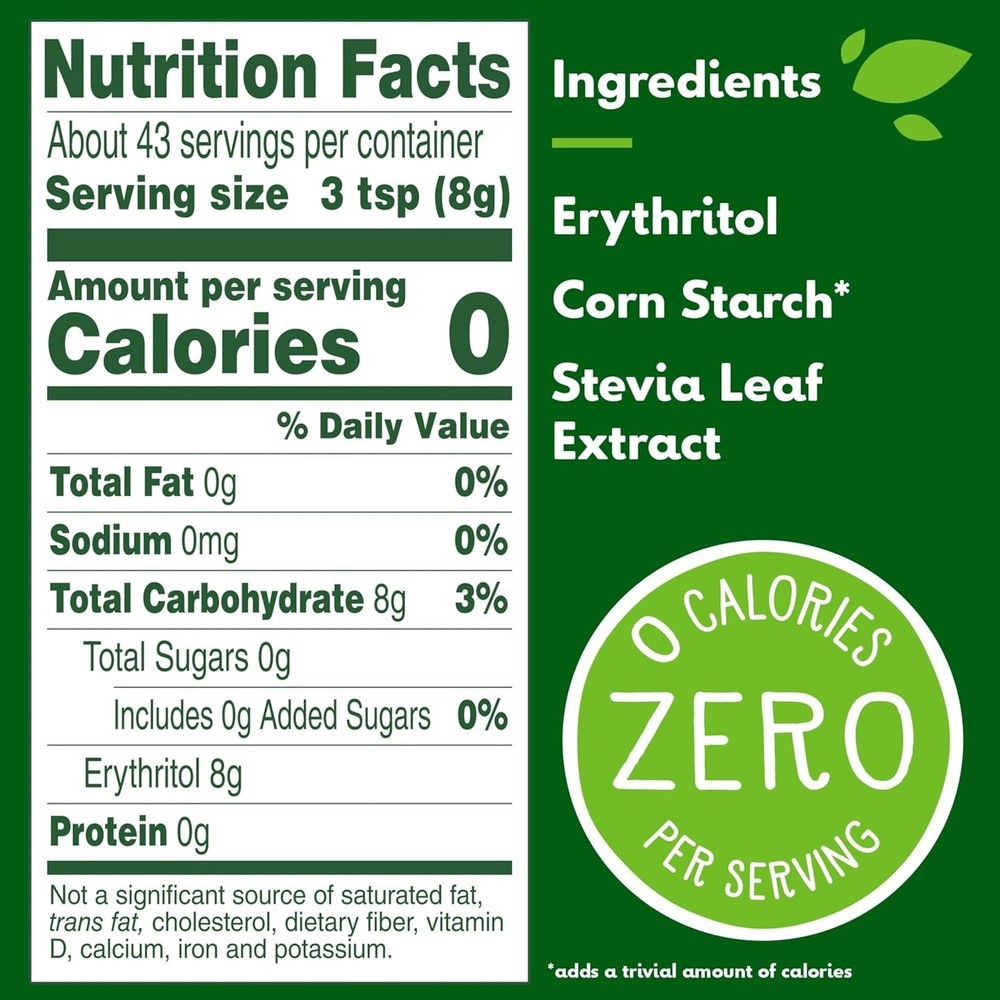 Sweet Complete 12oz Bag - Sugar Substitute for Baking, Keto & Diabetic-Friendly