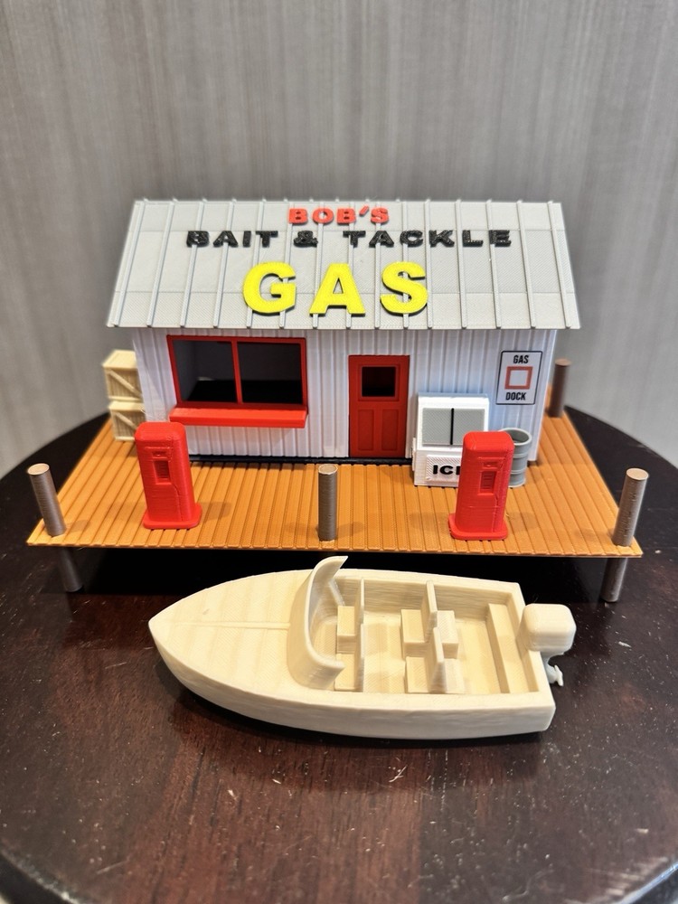 O Scale “Dockside Bait & Tackle”